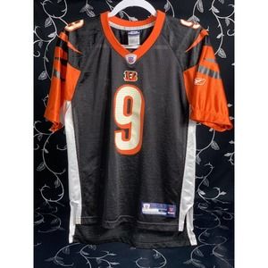 CINCINNATI BENGALS CARSON PALMER REEBOK NFL PLAYERS JERSEY YOUTH SIZE LARGE
